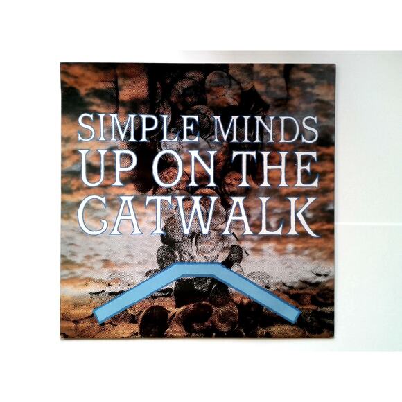Simple Minds Up On The Catwalk 7" Vinyl Record UK Synth-Pop New Wave 1984 Virgin - Picture 3 of 4